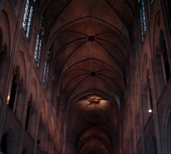 Ceiling of Notre Dame